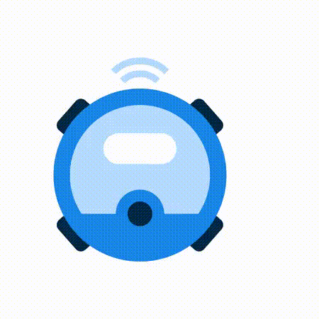 Vacuum Robot Icon